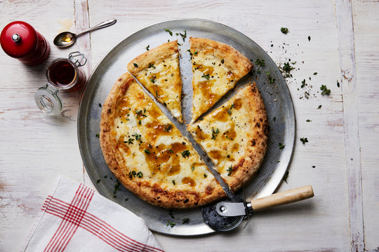 Woodfired Five Formaggi - with Fig Sauce
