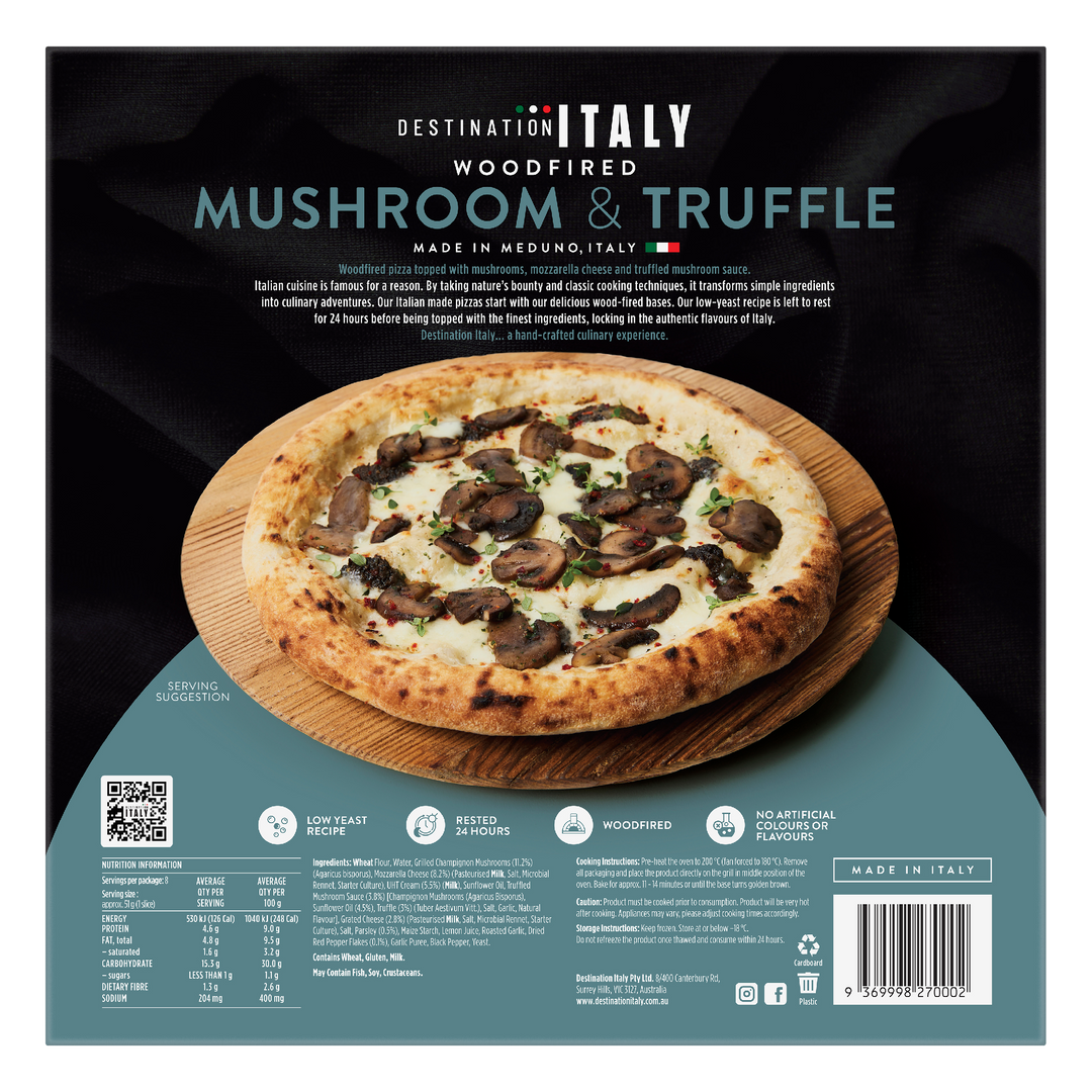 Woodfired Mushroom and Truffle