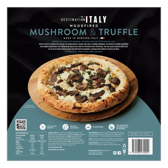 Woodfired Mushroom and Truffle