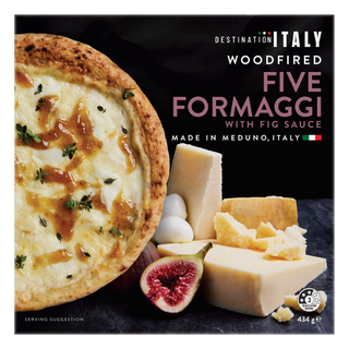 Woodfired Five Formaggi - with Fig Sauce
