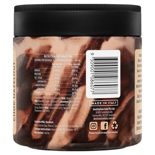 Chocolate Hazelnut Gelato