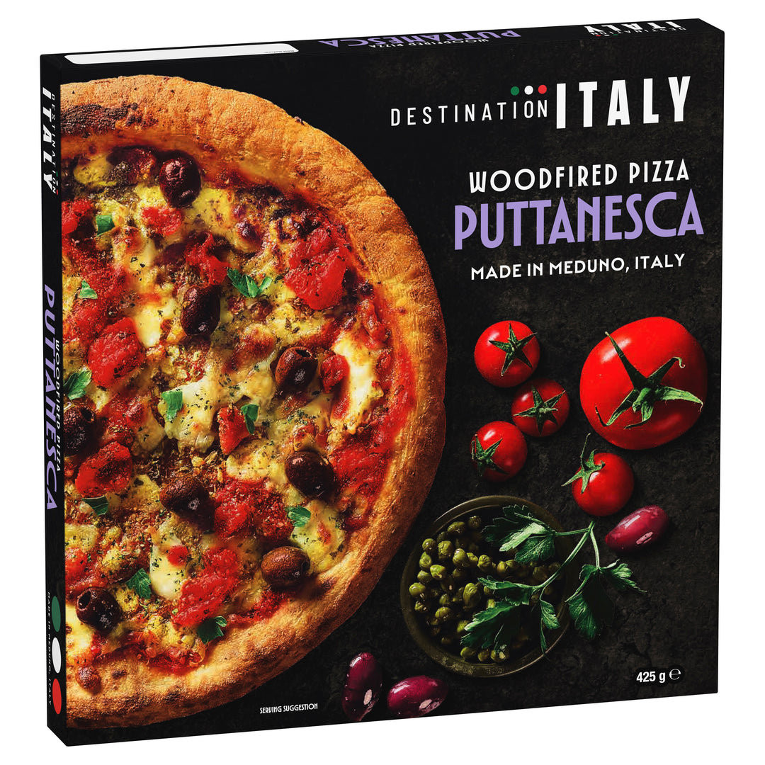 Woodfired Puttanesca Pizza