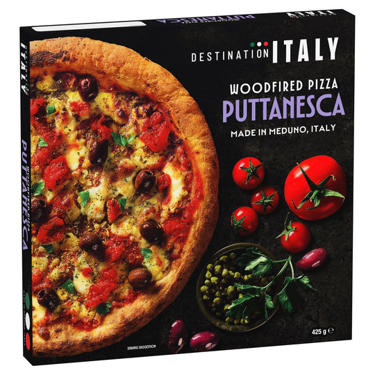 Woodfired Puttanesca Pizza