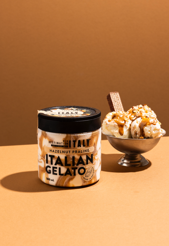 Hazelnut Praline Gelato