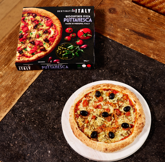 Woodfired Puttanesca Pizza