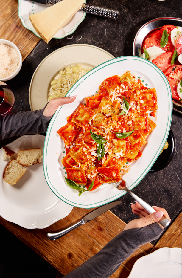 Spinach & Ricotta Ravioli